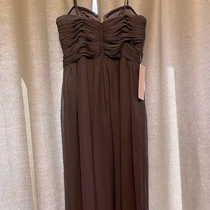 Women’s Azazie bridesmaid dress, stormy, size 8